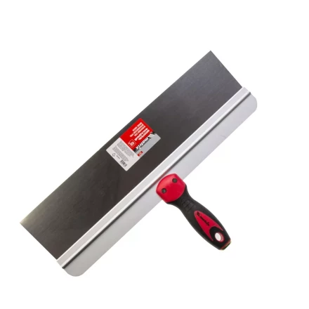 Шпатель фасадный из нержавеющей стали, 450 мм, двухкомпонентная ручка, широкое полотно Matrix 85543 купить в Тобольске