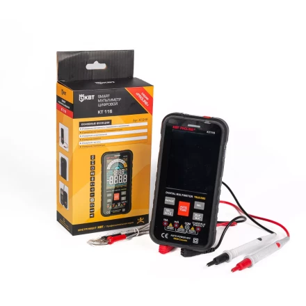 Мультиметр цифровой КВТ SMART KT 116 (87248) купить в Тобольске