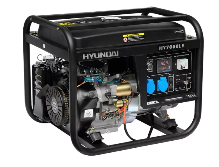 Бензогенератор Hyundai HY 7000LE купить в Тобольске
