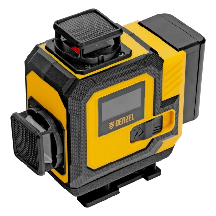 Лазерный уровень мультипризменный DLV-360-4C, 30 м, зеленый луч, Li-Ion 2,4 Aч, кейс// Denzel 35081 купить в Тобольске