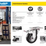 ЗУБР d 160 мм, г/п 145 кг, игольчатый подшипник, резина/металл, поворотное колесо, Профессионал (30936-160-S) купить в Тобольске