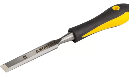 Стамеска с двухкомпонентной ручкой, 18мм, STAYER Profi 18205-18 купить в Тобольске