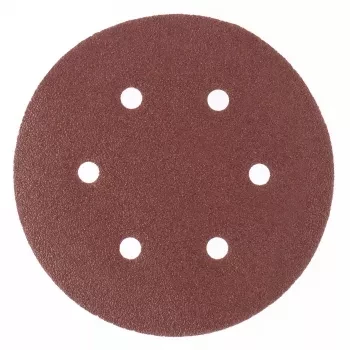 Круг абразивный на ворсовой подложке под липучку перфорированный P 220 150 мм 5 штук MATRIX 73844 купить в Тобольске