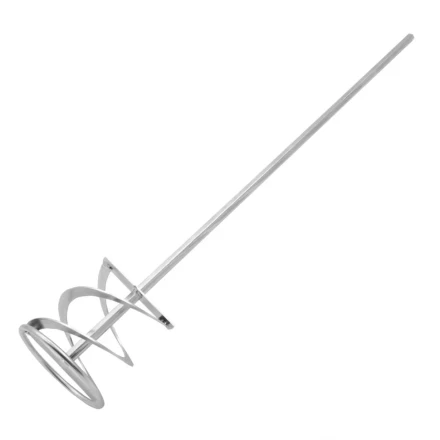 Миксер для красок и штукатурных смесей Denzel, 100 х 600 мм, оцинкованный, шестигранный хвостовик 10мм, 848457 купить в Тобольске