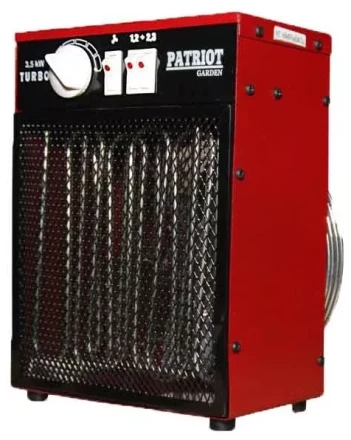 Тепловая пушка электрическая Patriot Garden КЭВ-3.5 купить в Тобольске