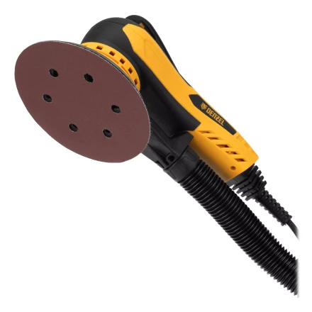 Машина шлифовальная орбитальная бесщет Denzel OS-150-BL 27606, 350 Вт, 4000-10000 об/мин купить в Тобольске