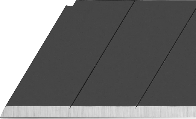 Лезвие OLFA BLACK MAX сегментированное, 18х100х0,5мм, 10шт OL-LBB-10B купить в Тобольске