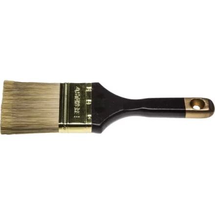 STAYER “KANEKARON-EURO”. Кисть плоская, искусственная щетина, деревянная ручка, 75мм 0106-075 купить в Тобольске