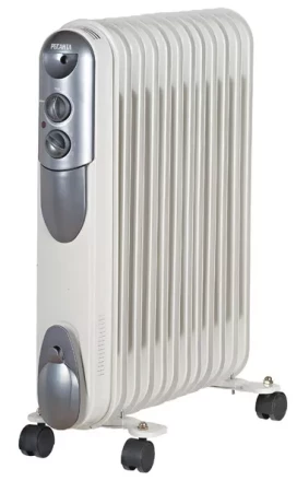 Маслянный радиатор обогреватель электрический Ресанта ОМПТ-12Н купить в Тобольске