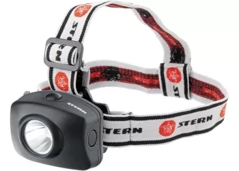 Фонарь наголовный, светодиодный. 1 super Led, 3хААА, Stern 90564 купить в Тобольске