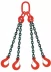 Строп цепной четырехветвевой 4СЦ 26.5 т L=4.5 м 8 кл с ОВ 26.5т купить в Тобольске