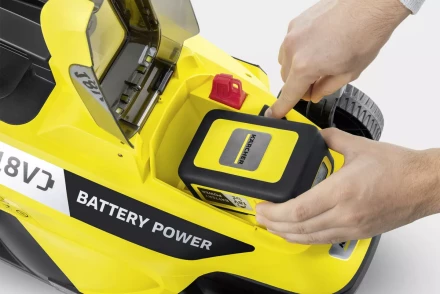 Аккумуляторная газонокосилка KARCHER LMO 18-33 Set купить в Тобольске