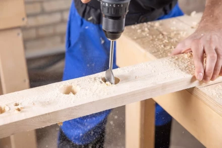 Сверло по дереву HAMMER Ф40х152мм (DR WD SP 40мм*152мм) купить в Тобольске