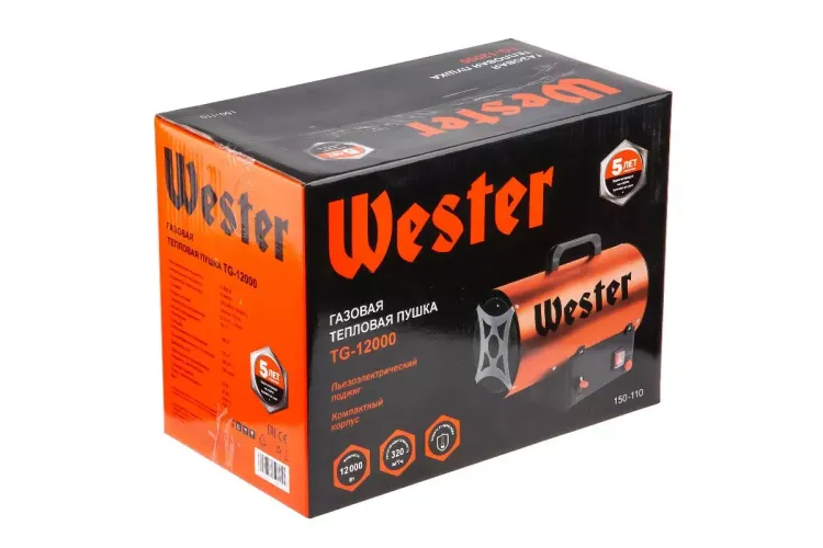 Газовая тепловая пушка WESTER TG-12000 купить в Тобольске