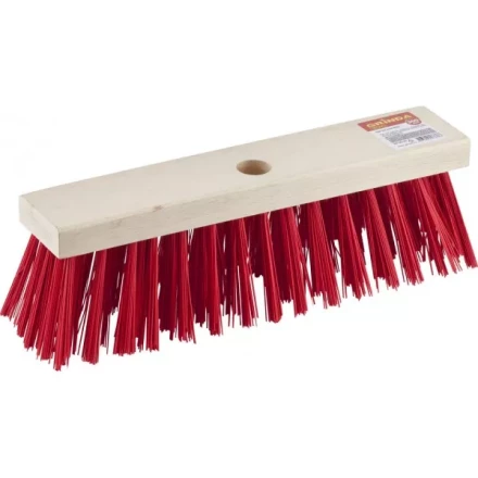 Щетка GRINDA &quot;EURO&quot; уличная без ручки, буковая колодка, жесткая щетина, 30см 39192-30 купить в Тобольске