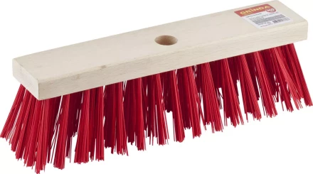 Щетка GRINDA &quot;EURO&quot; уличная без ручки, буковая колодка, жесткая щетина, 30см 39192-30 купить в Тобольске