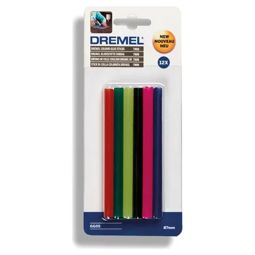 Клеевые стержни  цветные 7 мм DREMEL купить в Тобольске