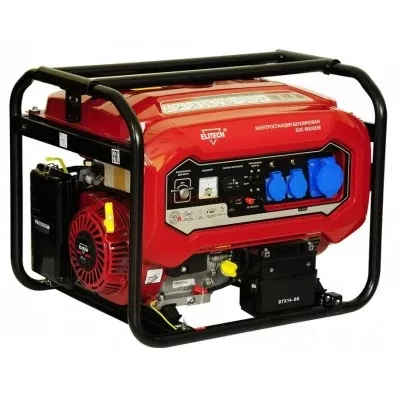 Генератор бензиновый ELITECH БЭС 8000ЕМ купить в Тобольске