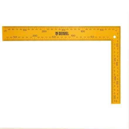 Угольник стальной Denzel, 200 х 300 мм, 32388 купить в Тобольске