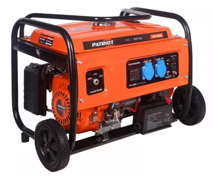 Бензогенератор Patriot Power SRGE-3800Е купить в Тобольске