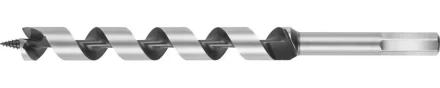 Сверло по дереву, спираль Левиса, HEX хвостовик, URAGAN 29465-235-18, d=18х235мм 29465-235-18 купить в Тобольске