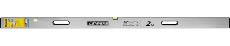 Правило-уровень с ручками GRAND, 2 м, STAYER Professional 10752-2.0 10752-2.0 купить в Тобольске