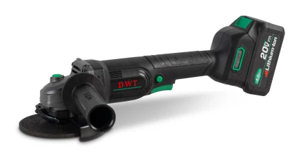 Бесщеточная аккумуляторная углошлифовальная машина DWT AWSP-20-125 D-4C2 BMC купить в Тобольске