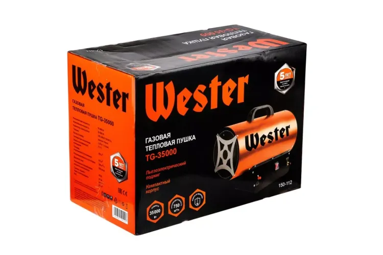 Тепловая пушка WESTER TG-35000 купить в Тобольске