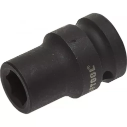 Торцовая головка KRAFTOOL &quot;INDUSTRIE QUALITAT&quot; ударная (1/2&quot;), FLANK, Cr-Mo, фосфатированная, 11 мм 27940-11