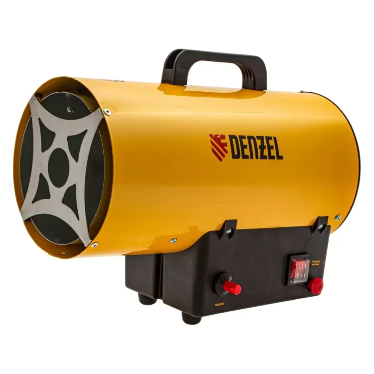 Газовая тепловая пушка GHG-15, 15 кВт, 500 м3/ч, пропан-бутан Denzel 96477 купить в Тобольске
