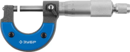 Микрометр ЗУБР &quot;ЭКСПЕРТ&quot; гладкий механический, МК 25, диапозон 0-25мм, шаг измерения 0,01мм 34480-25_z01 купить в Тобольске
