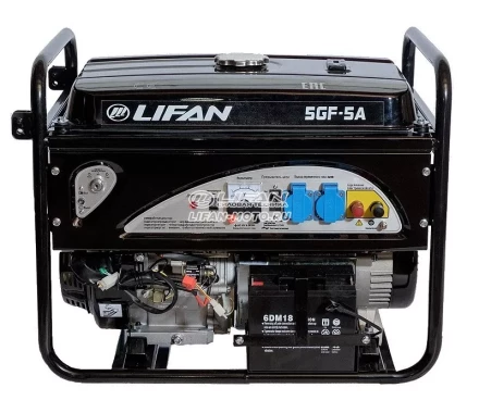 Бензогенератор LIFAN 5GF-5A купить в Тобольске