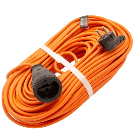 Удлинитель-шнур силовой 50 м Сибртех 95825, 16А, тип УХ16, ПВС, 1 розетка без заземления купить в Тобольске