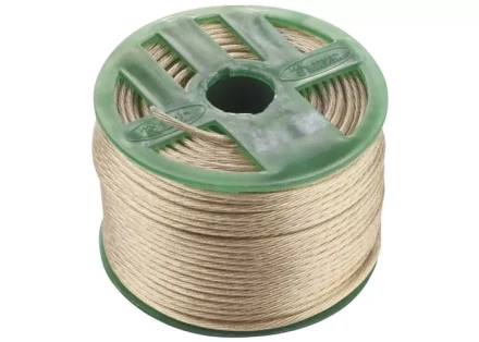 Трос металлополимерный прозрачный ПР-5.0 5,0 мм толщина катушка 100 м СИБРТЕХ 47632 купить в Тобольске