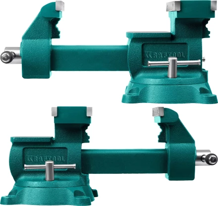 Тиски KRAFTOOL Reversible слесарные 32705-200 купить в Тобольске