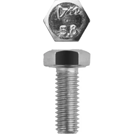 Болт ЗУБР &quot;МАСТЕР&quot; с шестигранной головкой, ГОСТ 7798-70, класс прочности 5.8, оцинкованный, M6x12мм, 5кг 303080-06-012 купить в Тобольске