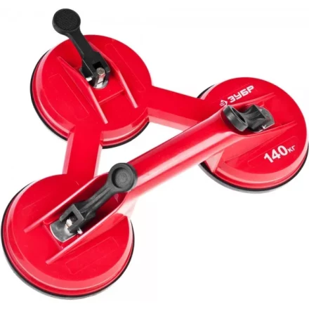 ЗУБР &quot;МАСТЕР&quot;. Стеклодомкрат пластмассовый, тройной, 100кг 33724-3 купить в Тобольске