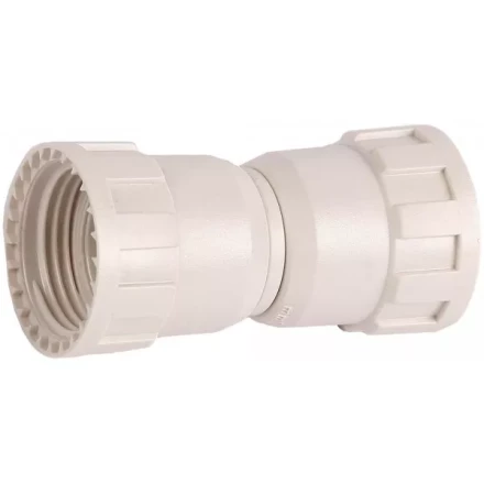 Соединитель ЗУБР &quot;ШиреФит&quot; &quot;накидная гайка - накидная гайка&quot;, 20мм 51496-20 купить в Тобольске