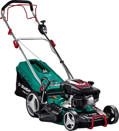 ЗУБР 460 мм, 4.5 л.с., бензиновая самоходная газонокосилка (ГБС-460) купить в Тобольске