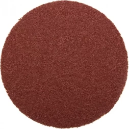 Круг шлифовальный ЗУБР &quot;МАСТЕР&quot; универсальный, из абразивной бумаги на велкро основе, без отверстий, Р80, 125мм, 5шт 35563-125-080