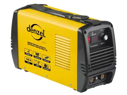 Инверторный аппарат дуговой сварки ММА-160 160 А ПВР 60% диам. 1,6-4 мм  Denzel 94330 купить в Тобольске
