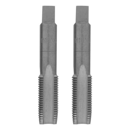 Метчик ручной М16 х 1.5 мм, комплект из 2 шт Сибртех 76644 купить в Тобольске