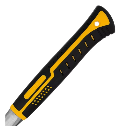 Молоток слесарный 800 г Denzel 10405, цельнометаллический, двухкомпонентная рукоятка купить в Тобольске