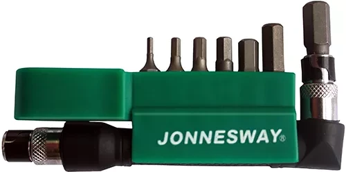 Комплект вставок шестигранных 2-8мм 1/4" DR 8 предметов S08H2H8S Jonnesway 47462 купить в Тобольске