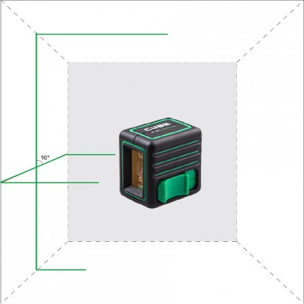 Построитель лазерных плоскостей лазерный уровень ADA Cube MINI Green Home Edition ADA купить в Тобольске