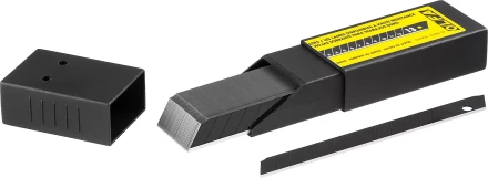 Лезвия OLFA сегментированные BLACK MAX, 9х80х0,38мм, 13 сегментов, 50шт OL-ABB-50B купить в Тобольске