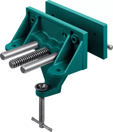 Тиски KRAFTOOL столярные переносные, на струбцине 32720-155 купить в Тобольске