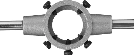 Плашкодержатель, ЗУБР Мастер 28142-38, с центровочными и прижимными винтами, 38х14мм для М12 - М14, L - 315мм 28142-38_z01 купить в Тобольске