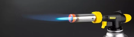 Газовая горелка &quot;ProTerm&quot; на баллон, STAYER &quot;PROFESSIONAL&quot; 55580, с пьезоподжигом, регулировка пламени, цанговое соединение, 1300С 55580 купить в Тобольске