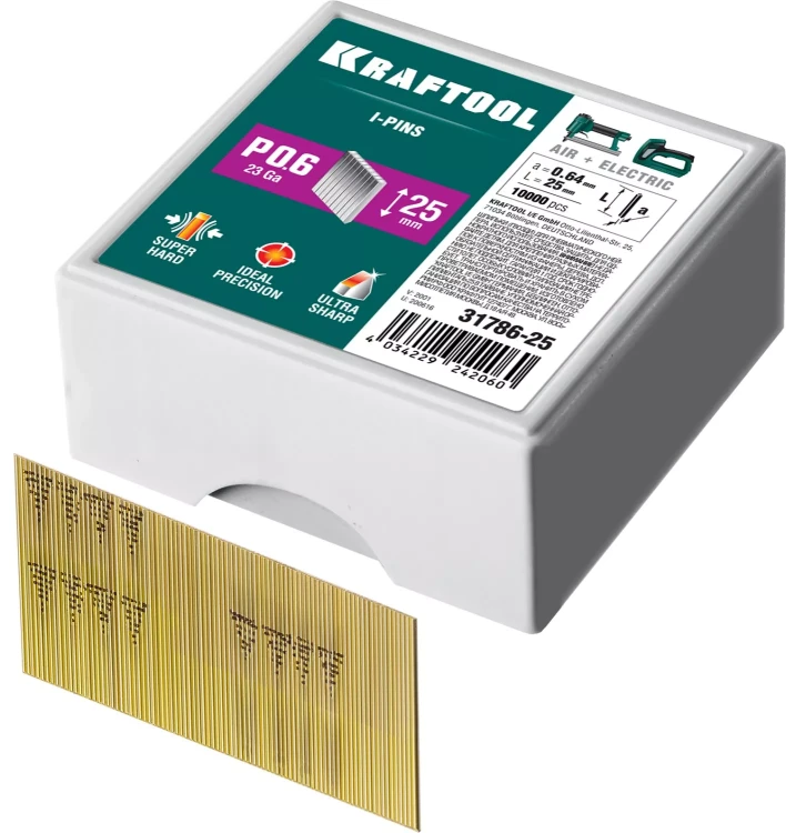 Шпильки тип 23GA (P0.6) 10 000 шт 31786-25 купить в Тобольске